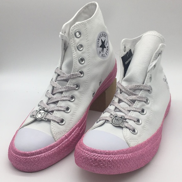 Converse CTAS Hi white/pink dogwood - Picture 7 of 8